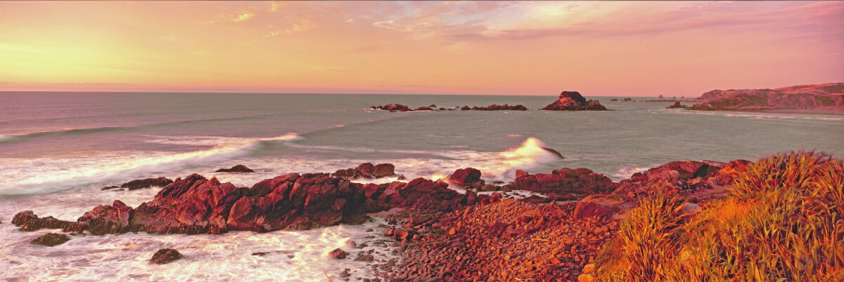 Tauranga Bay Heads Tony Fergusson Photography Panorama