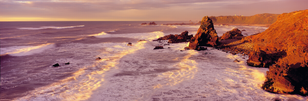 Cape Foulwind Bays Tony Fergusson Photography Panorama