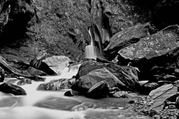 Secret Waterfall Tony Fergusson Photography Panorama
