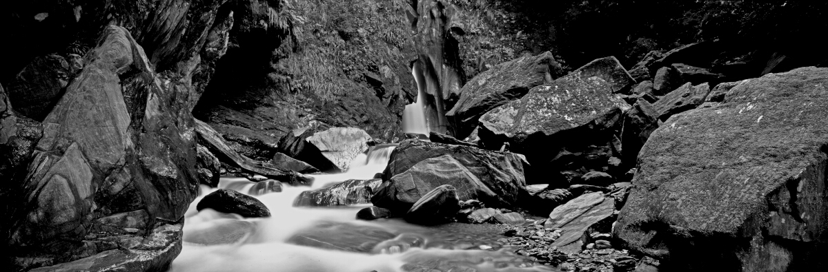 Secret Waterfall Tony Fergusson Photography Panorama