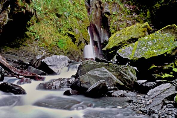 Hidden Waterfall Tony Fergusson Photography Panorama