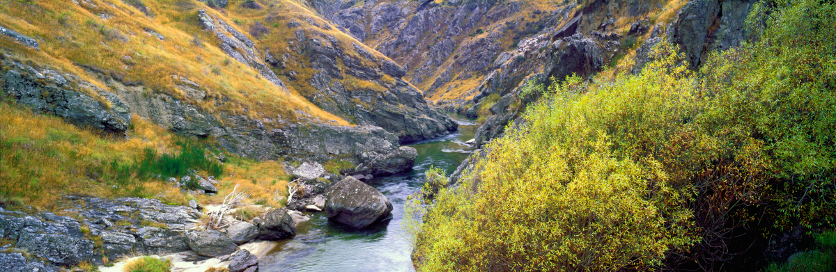 Nevis Valley Stream Tony Fergusson Photography Panorama