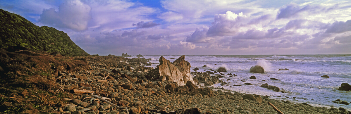 Foamy Shark Rock Tony Fergusson Photography Panorama