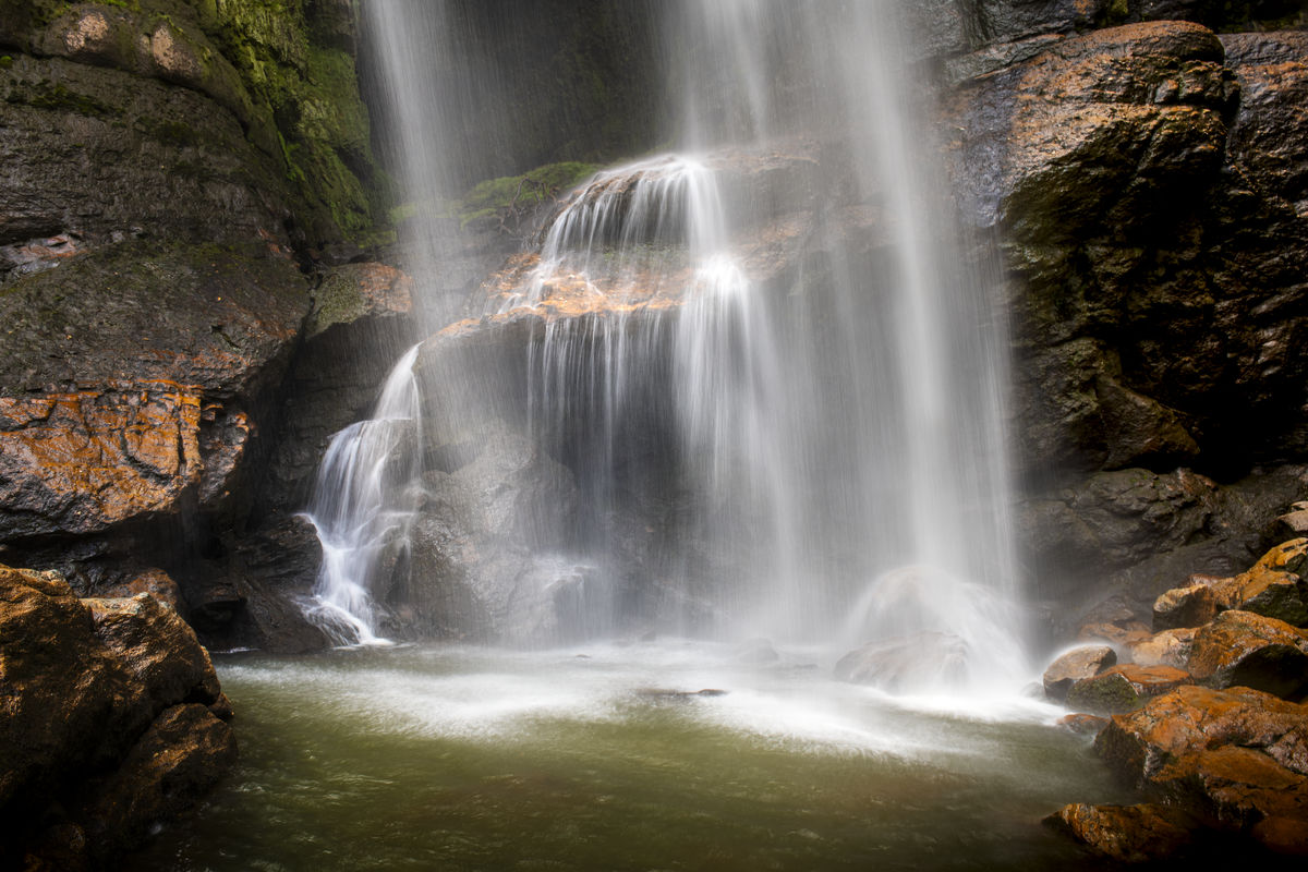 Mangatini Falls Veil Tony Fergusson Photography Rectangle