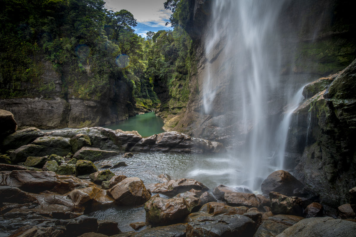 Mangatini Falls Tony Fergusson Photography Rectangle